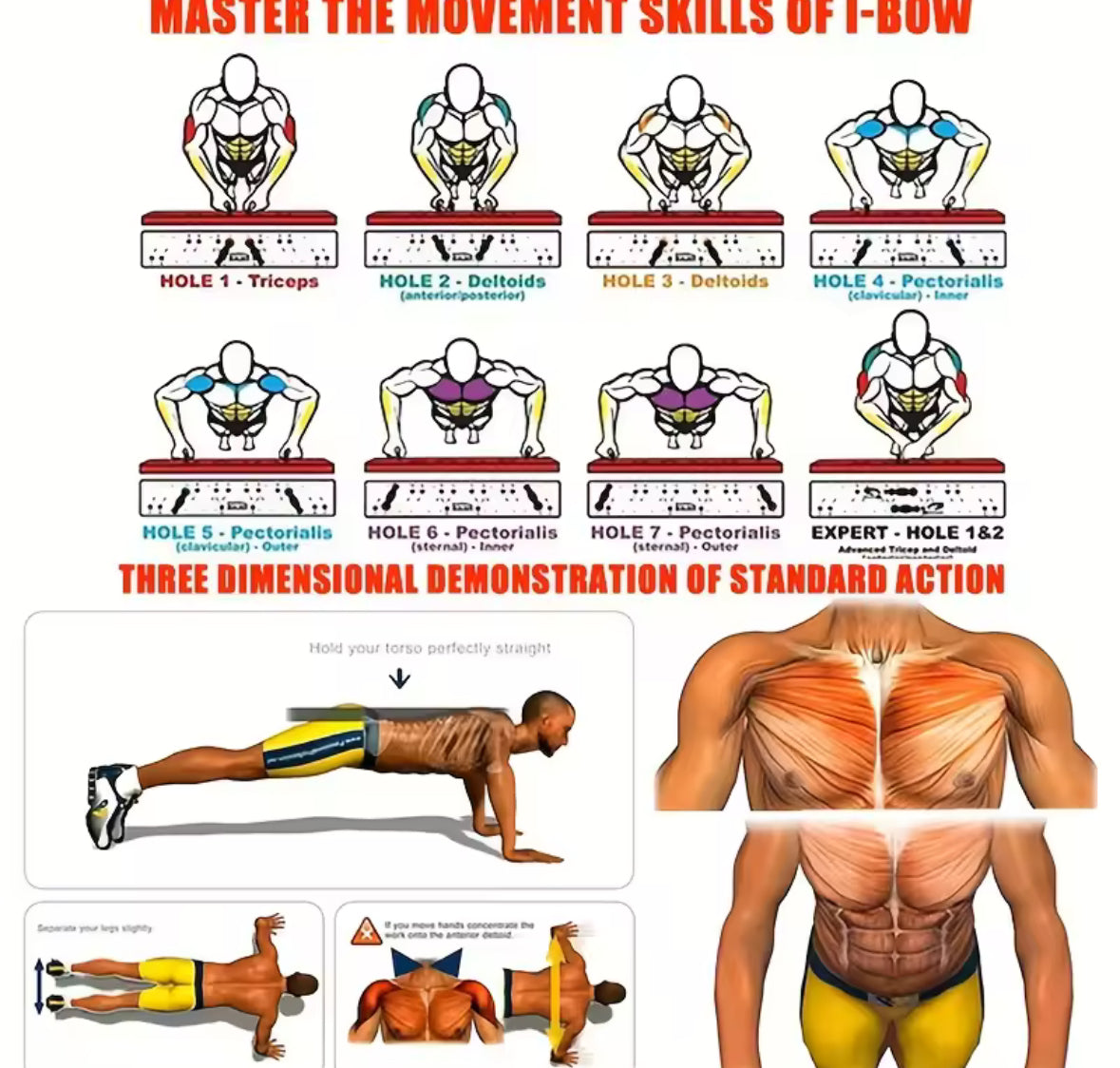 Push-up board