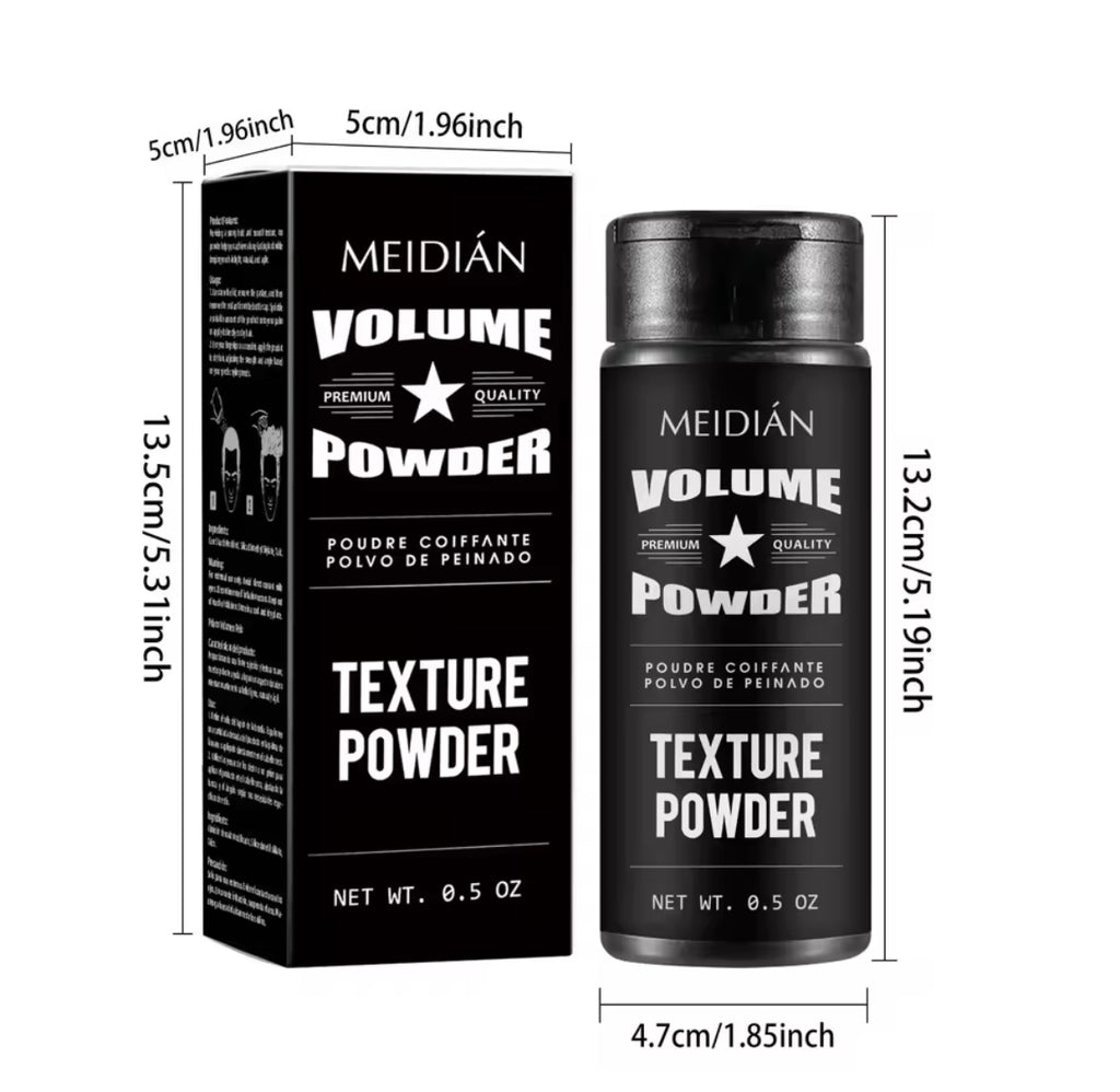 Hair styling powder