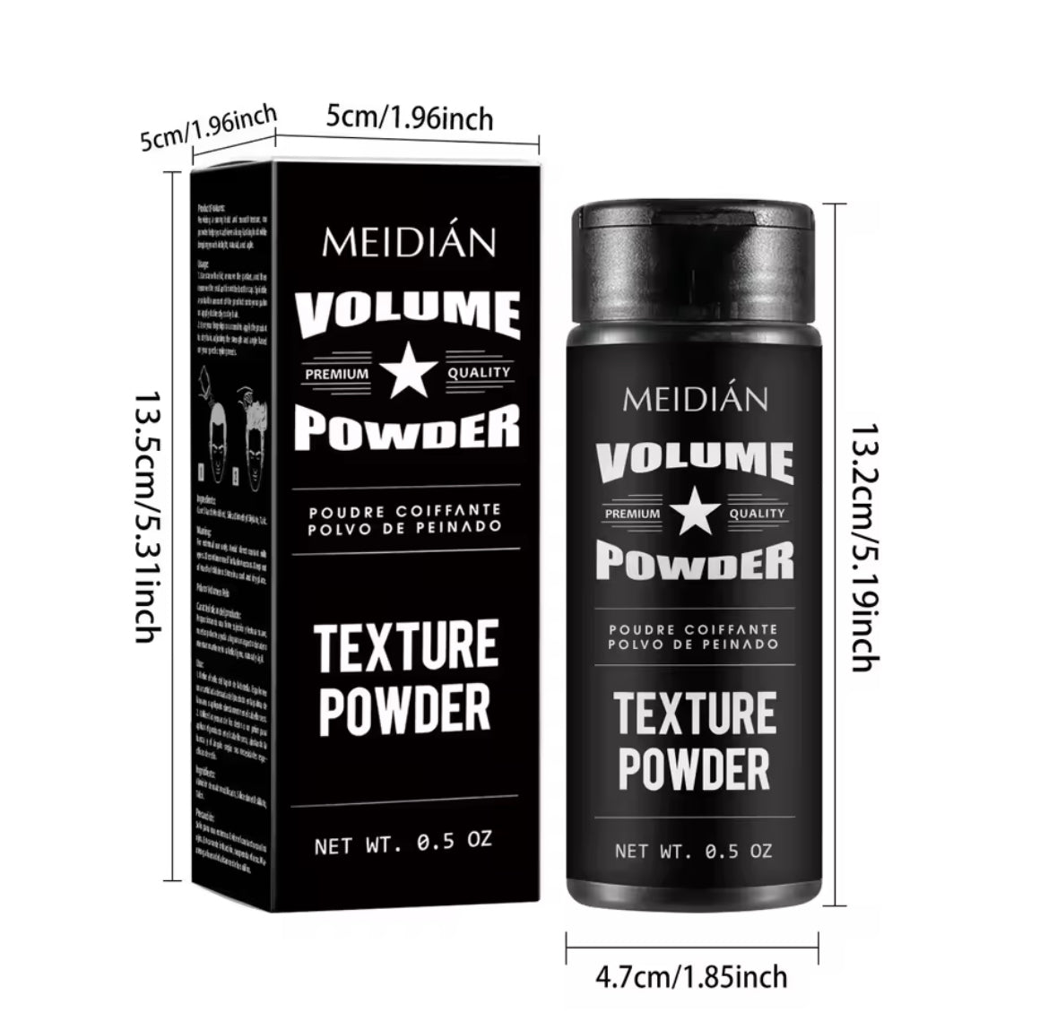 Hair styling powder